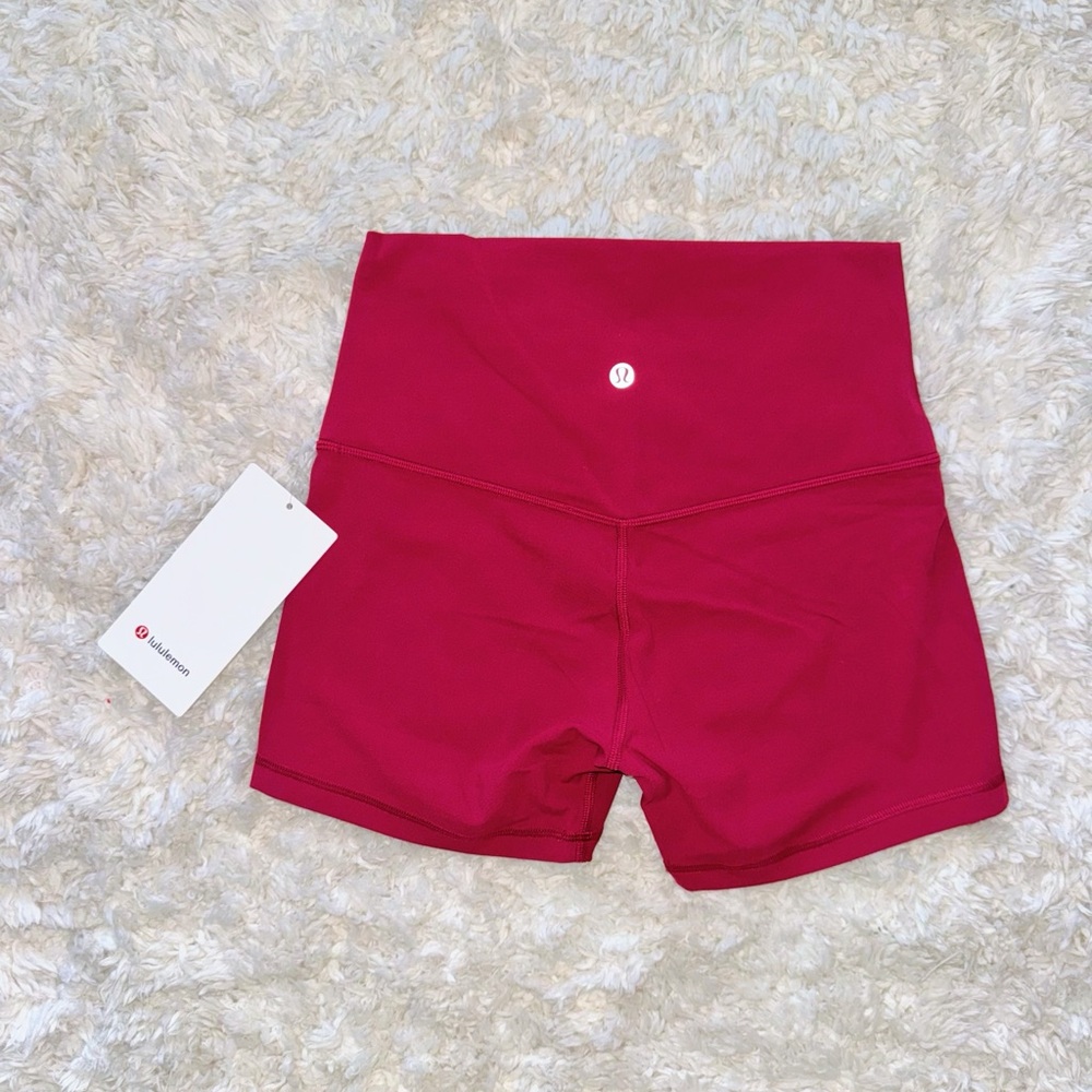 Magenta Smoke Align High-Rise Short 4” Lululemon